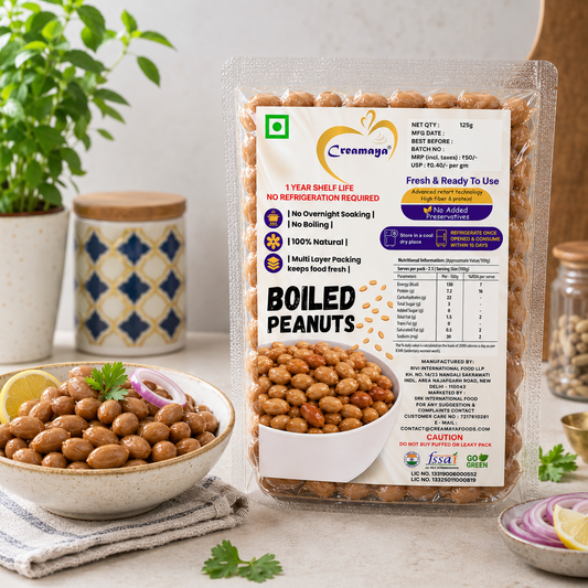 Ready-To-Eat Salted Boiled Peanuts